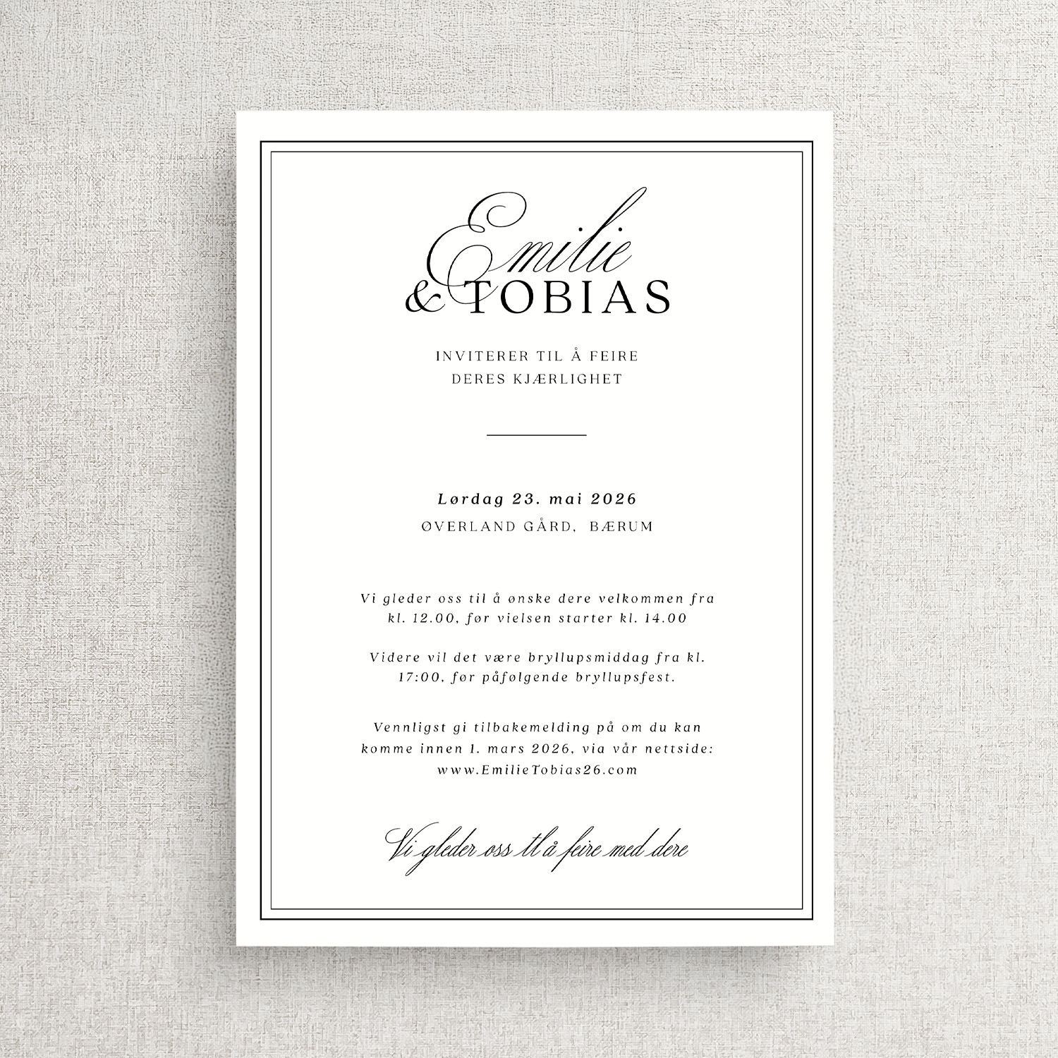 Aura Invitasjon