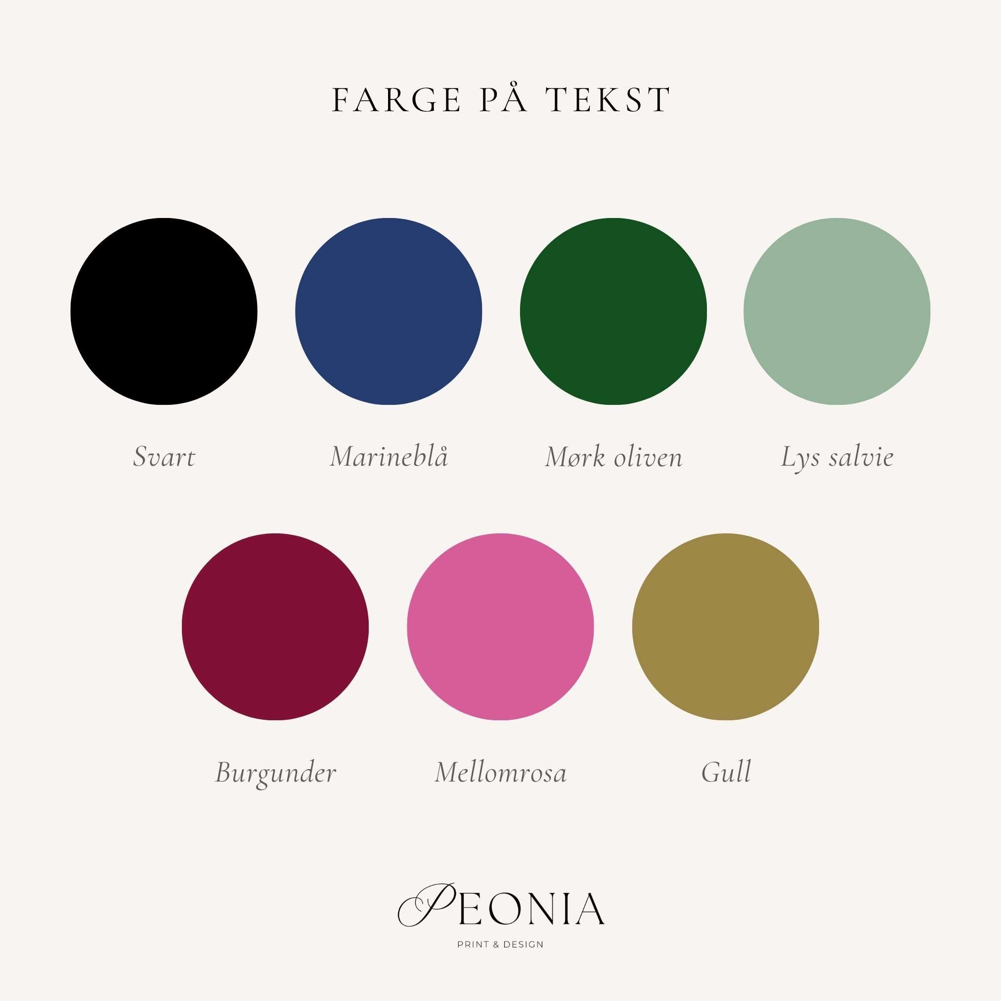 Stoffskilt | Barmeny Cin Cin