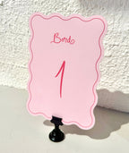 Bordnummer-holder | Sort