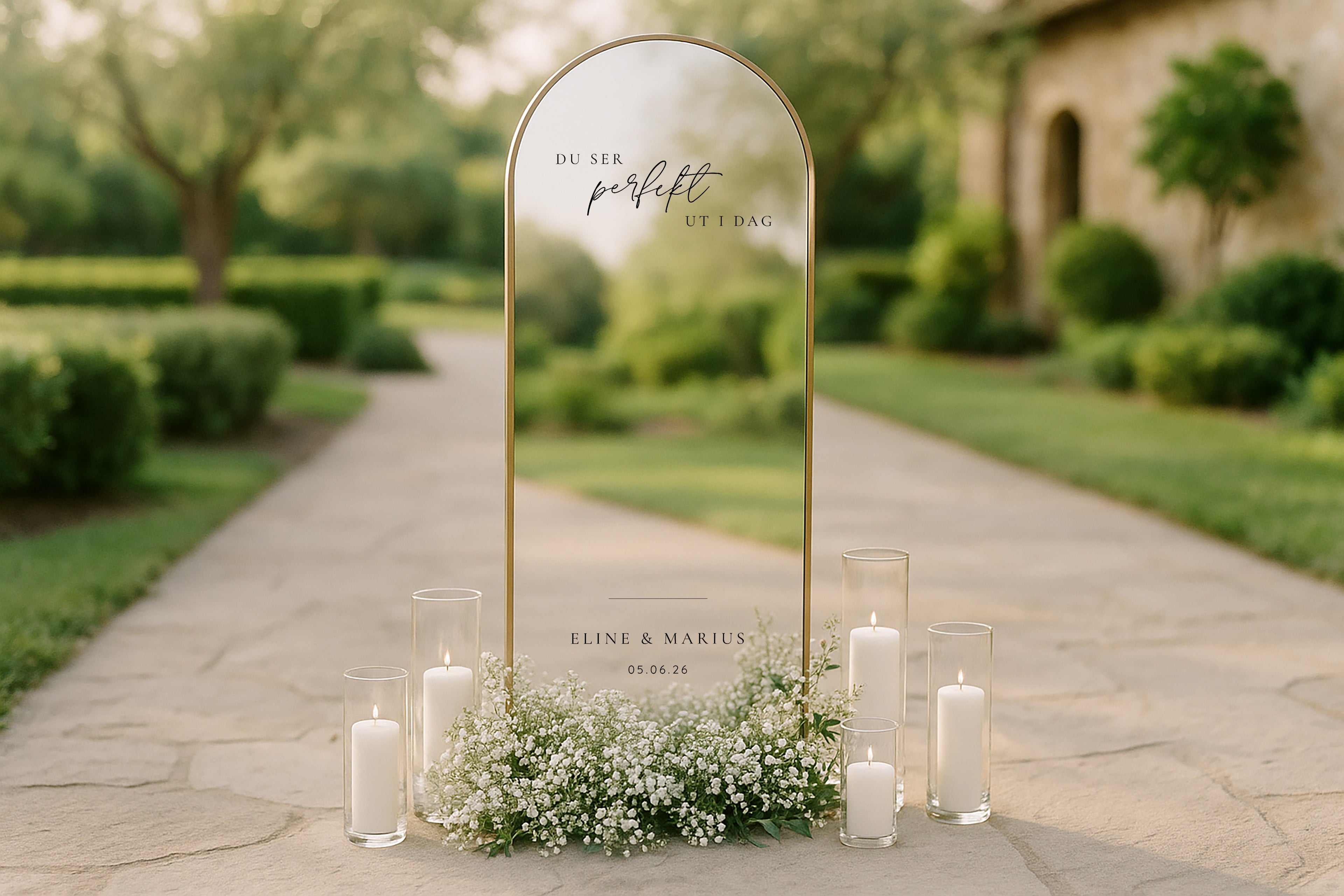 Tekst til speil | Perfekt