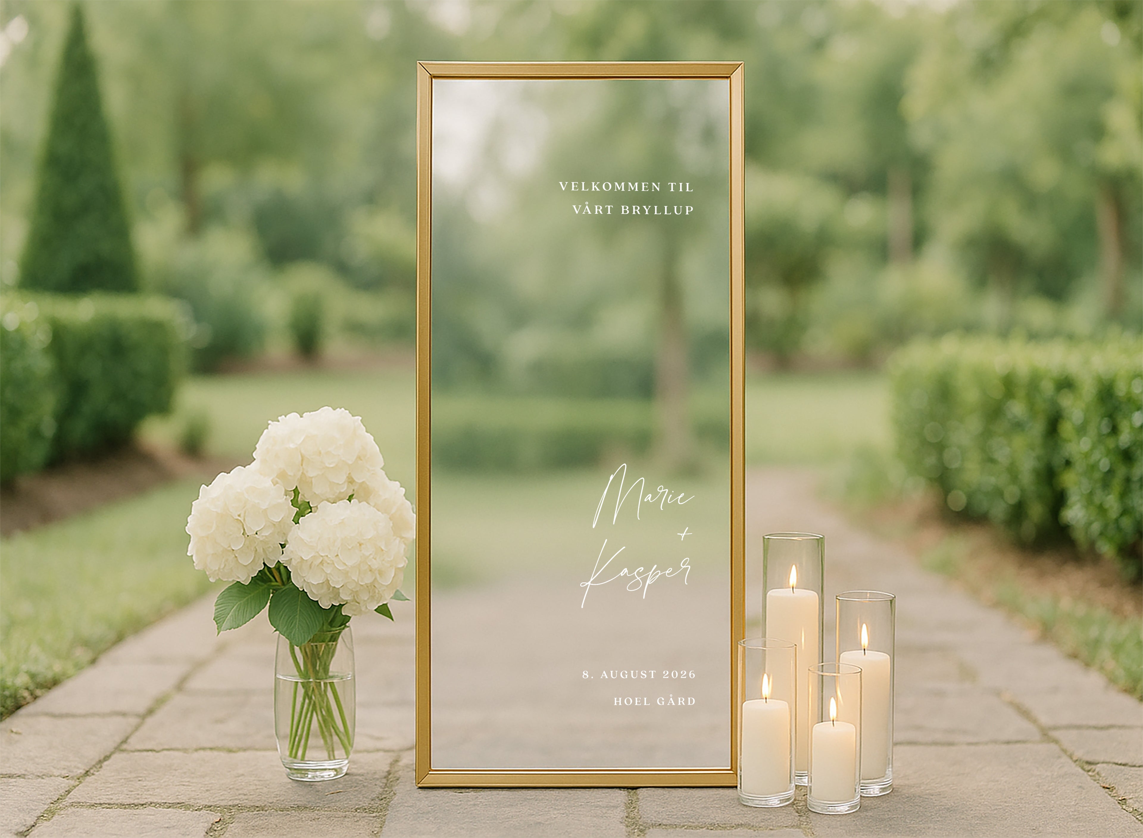 Tekst til speil | Poème