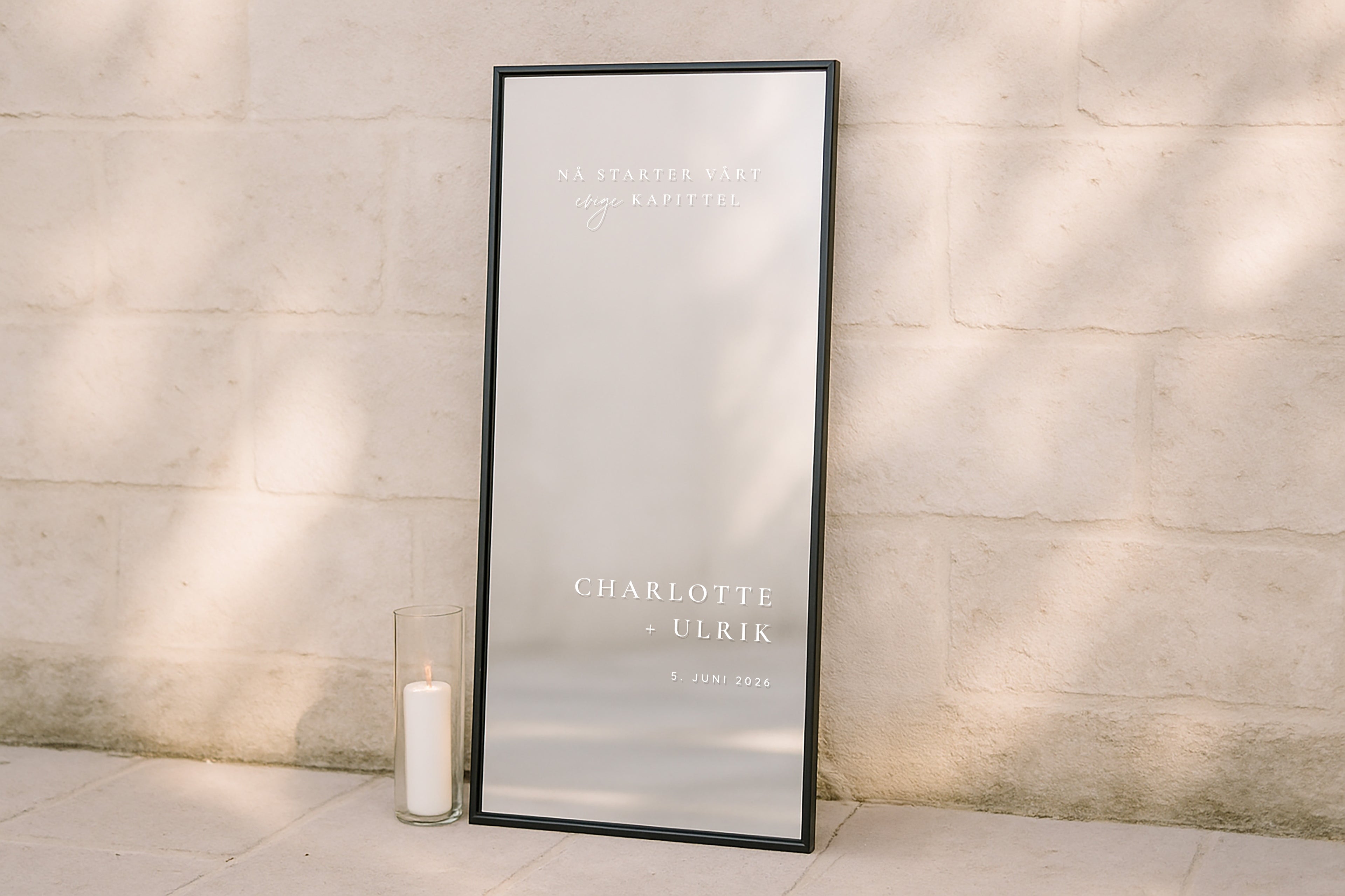 Tekst til speil | Novella