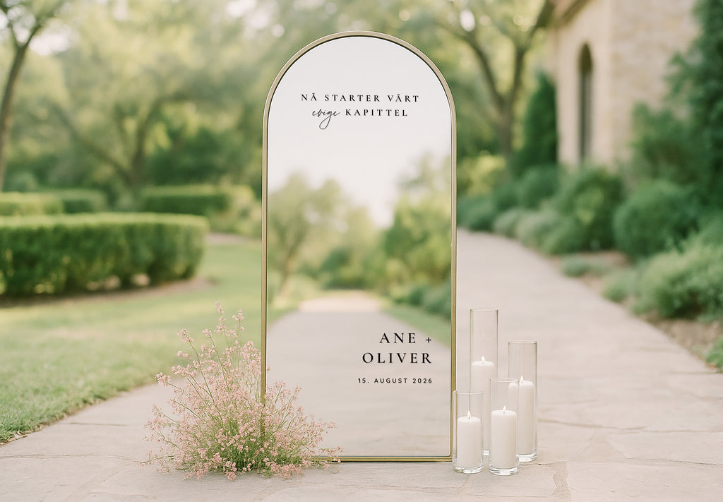 Tekst til speil | Novella