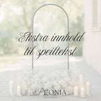 Ekstra tekst eller element til speil