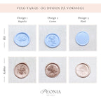 Le Manoir Bordkort | Med vokssegl