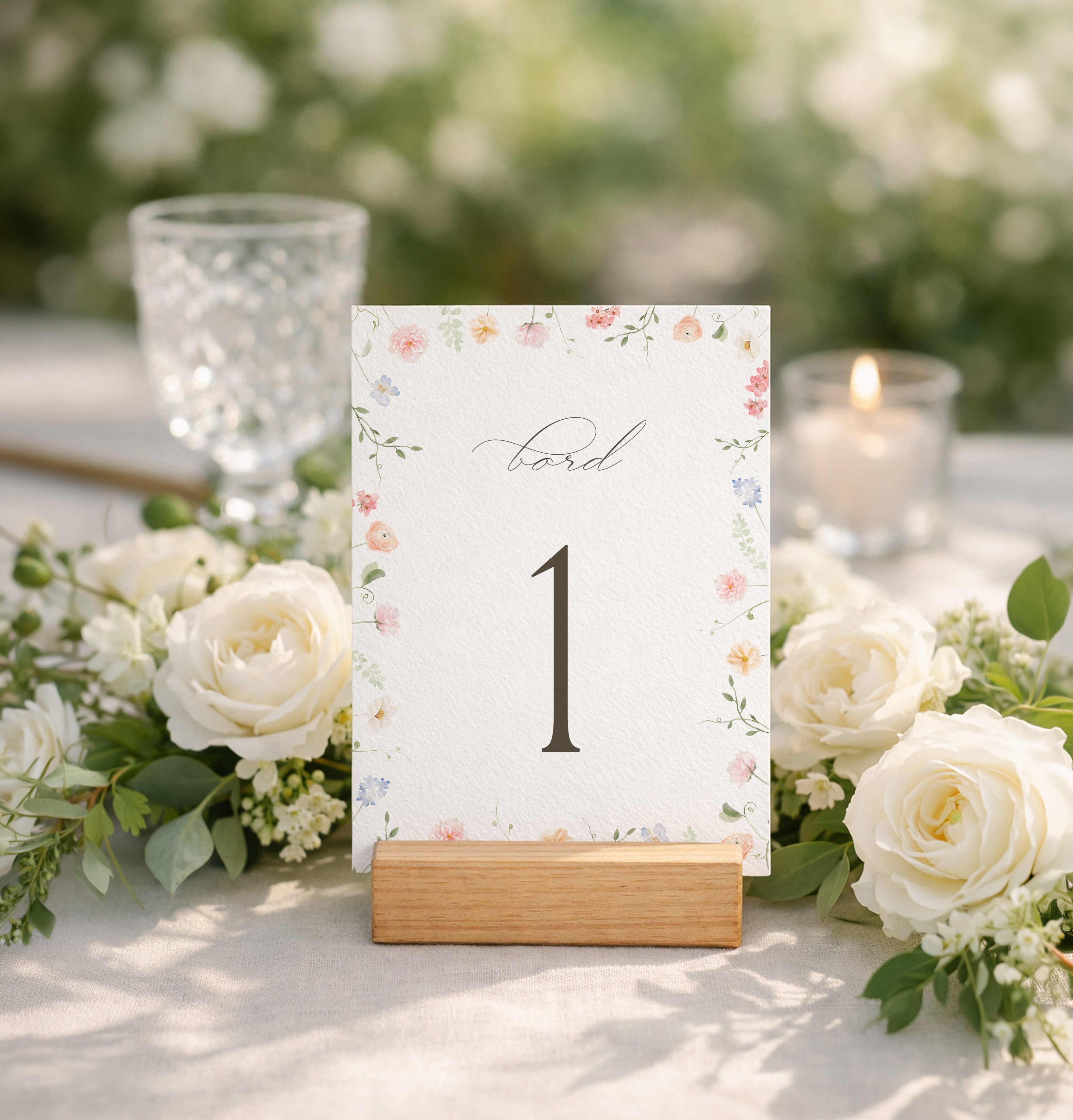 Florentine Bordnummer