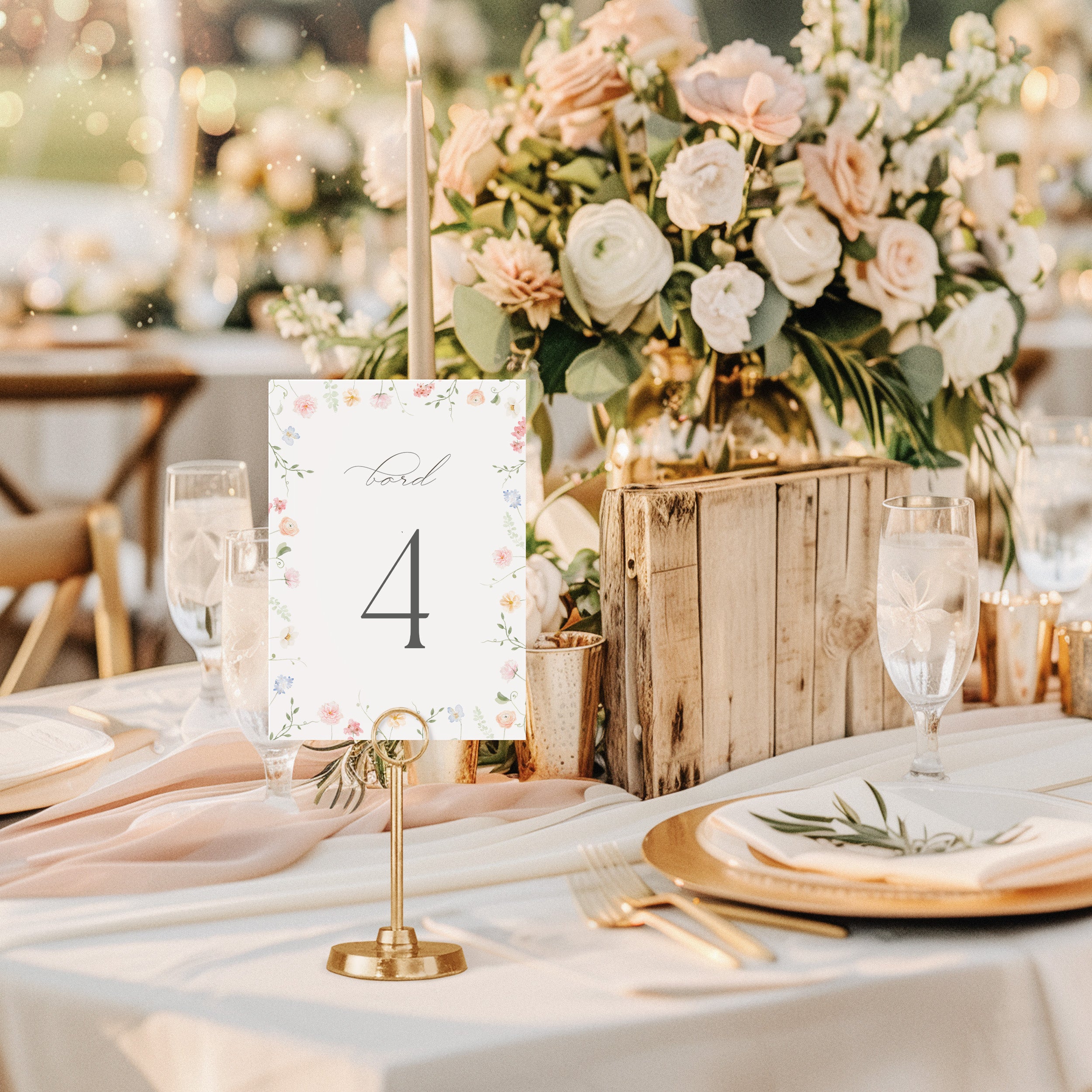 Florentine Bordnummer