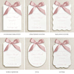 Sienna Save The Date | Med sløyfe