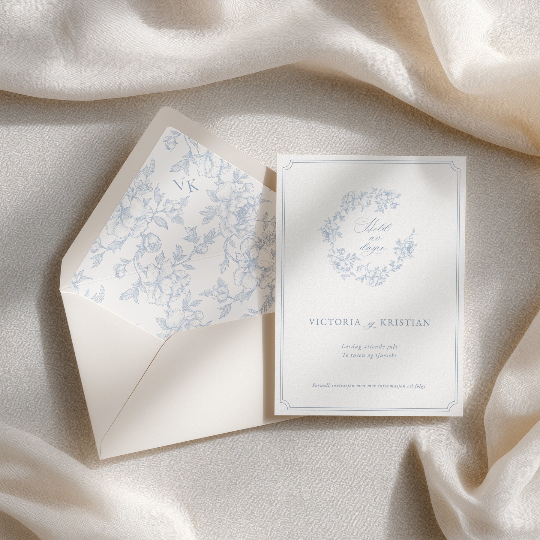 Le Manoir Konvolutt-liner | Med monogram