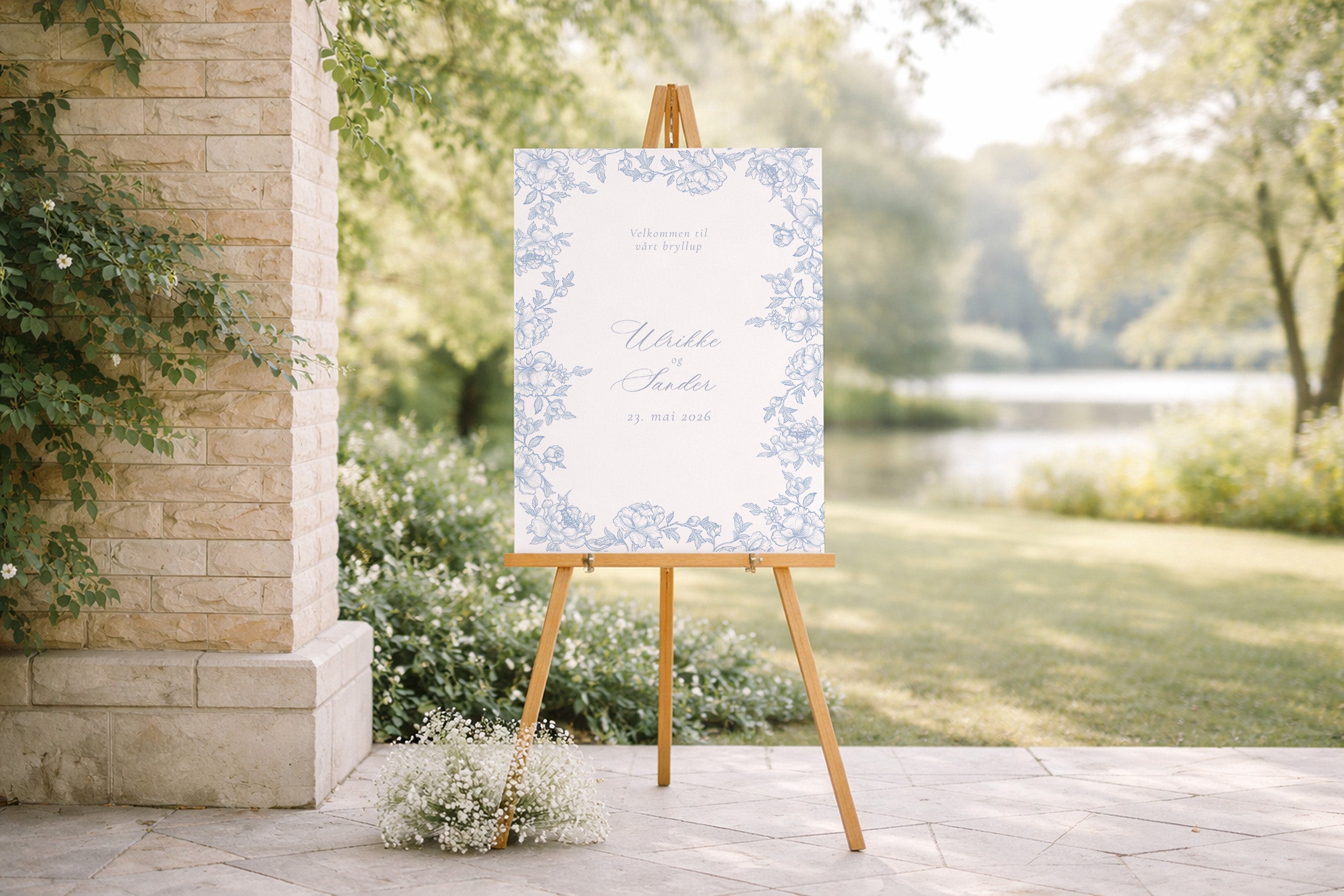 Le Manoir Velkomstskilt