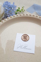 Le Manoir Bordkort | Med vokssegl