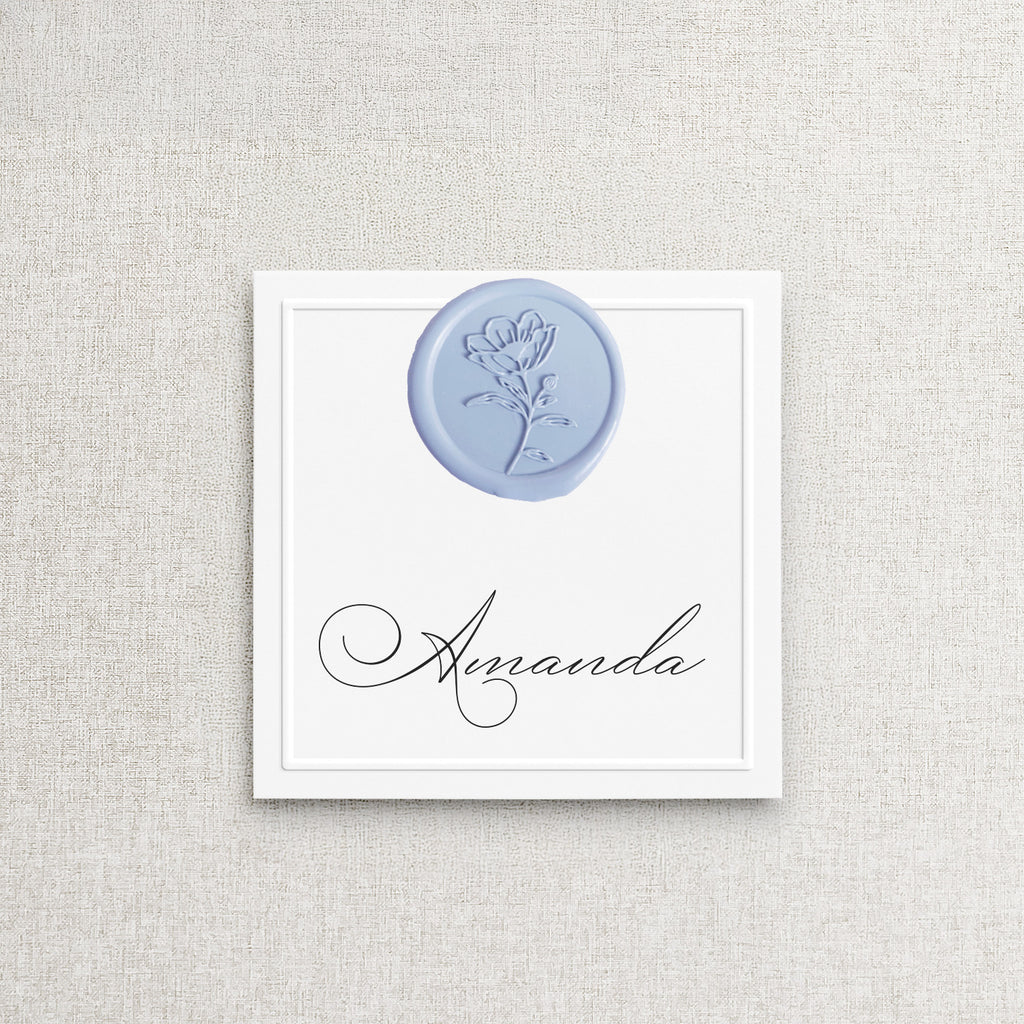 Le Manoir Bordkort | Med vokssegl