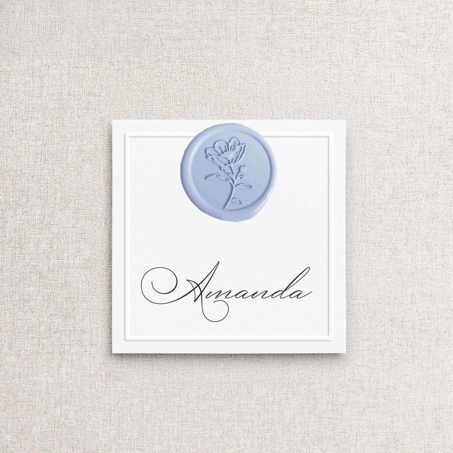 Le Manoir Bordkort | Med vokssegl