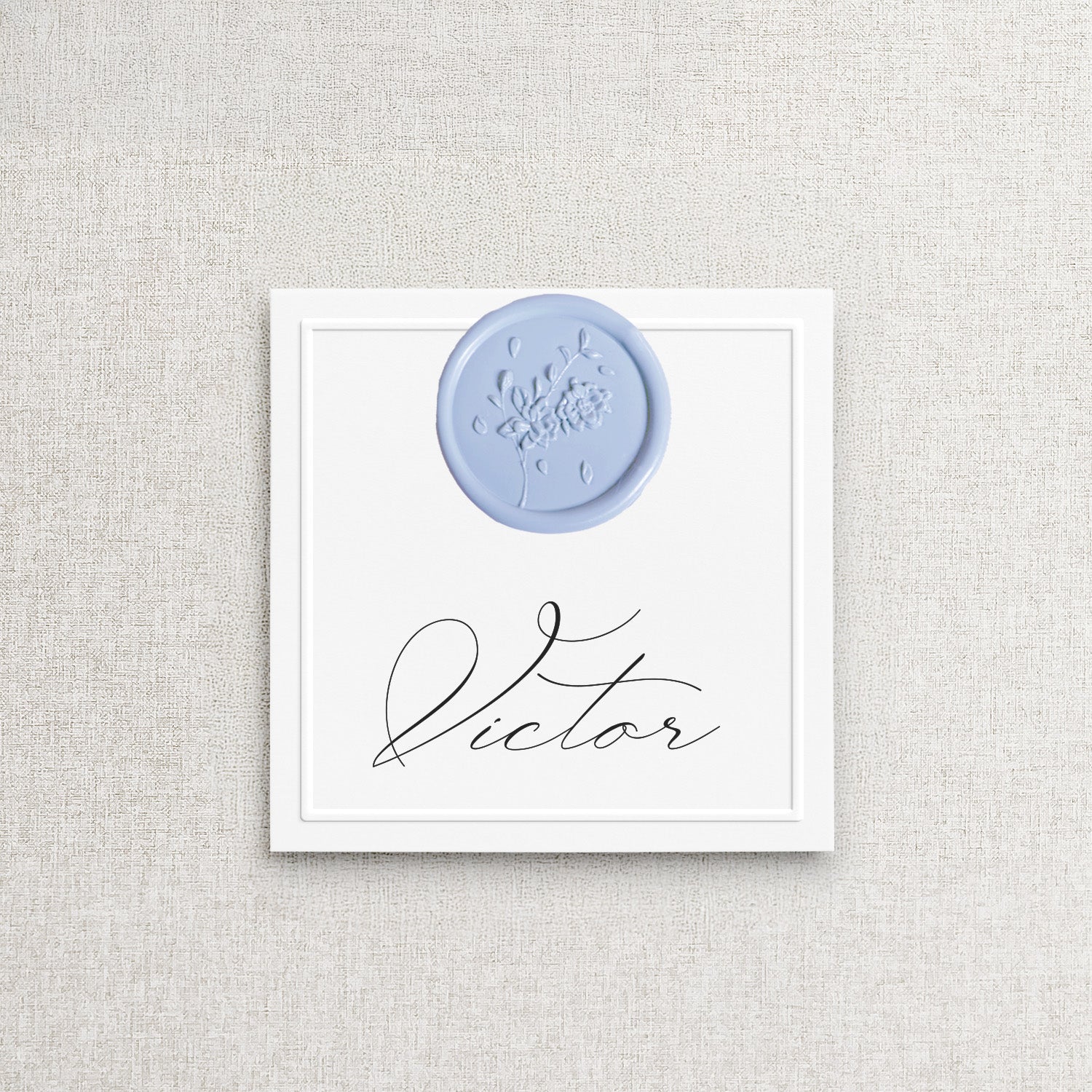 Le Manoir Bordkort | Med vokssegl