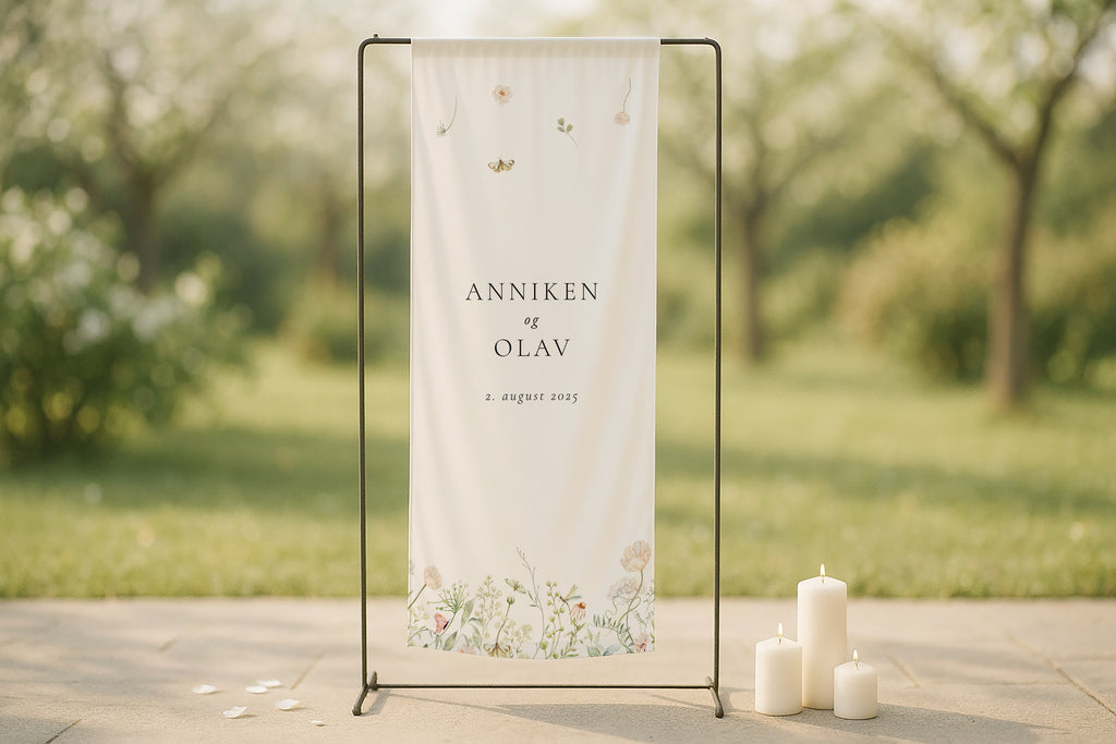 Stoffskilt | Papillon