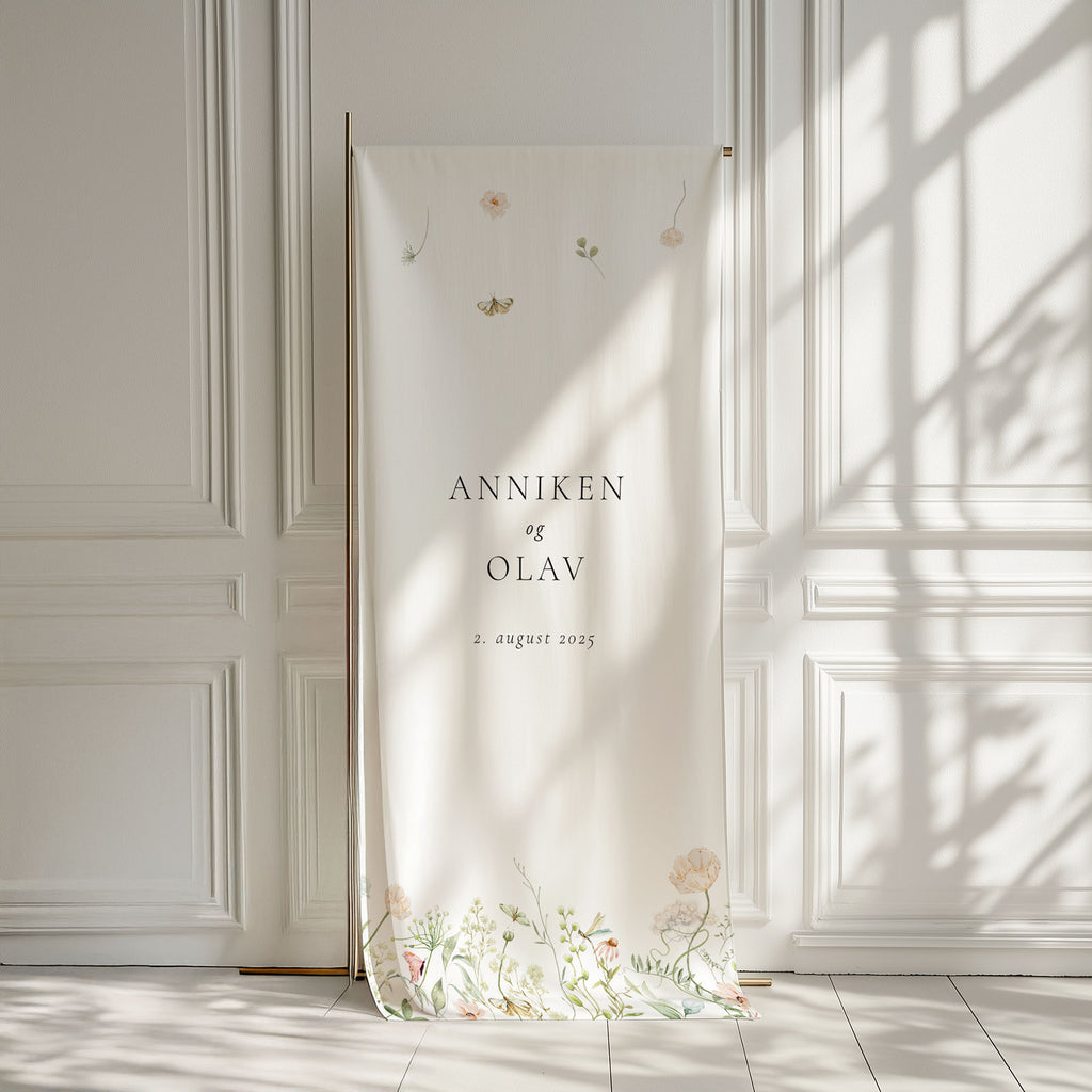 Stoffskilt | Papillon