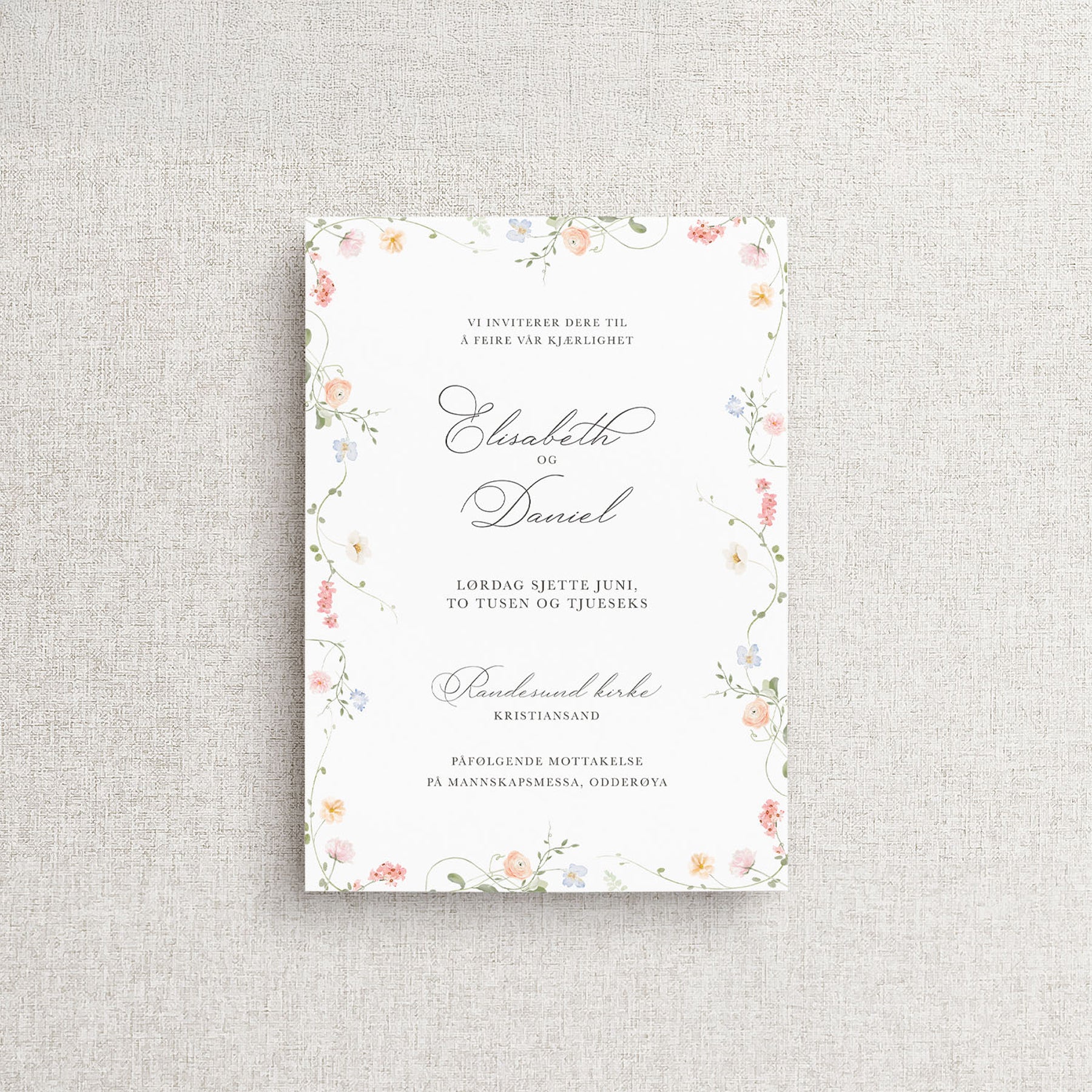 Florentine Invitasjon