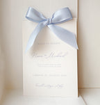 Sienna Save The Date | Med sløyfe