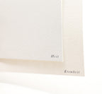 Oval Meny | Minimalistisk med navn