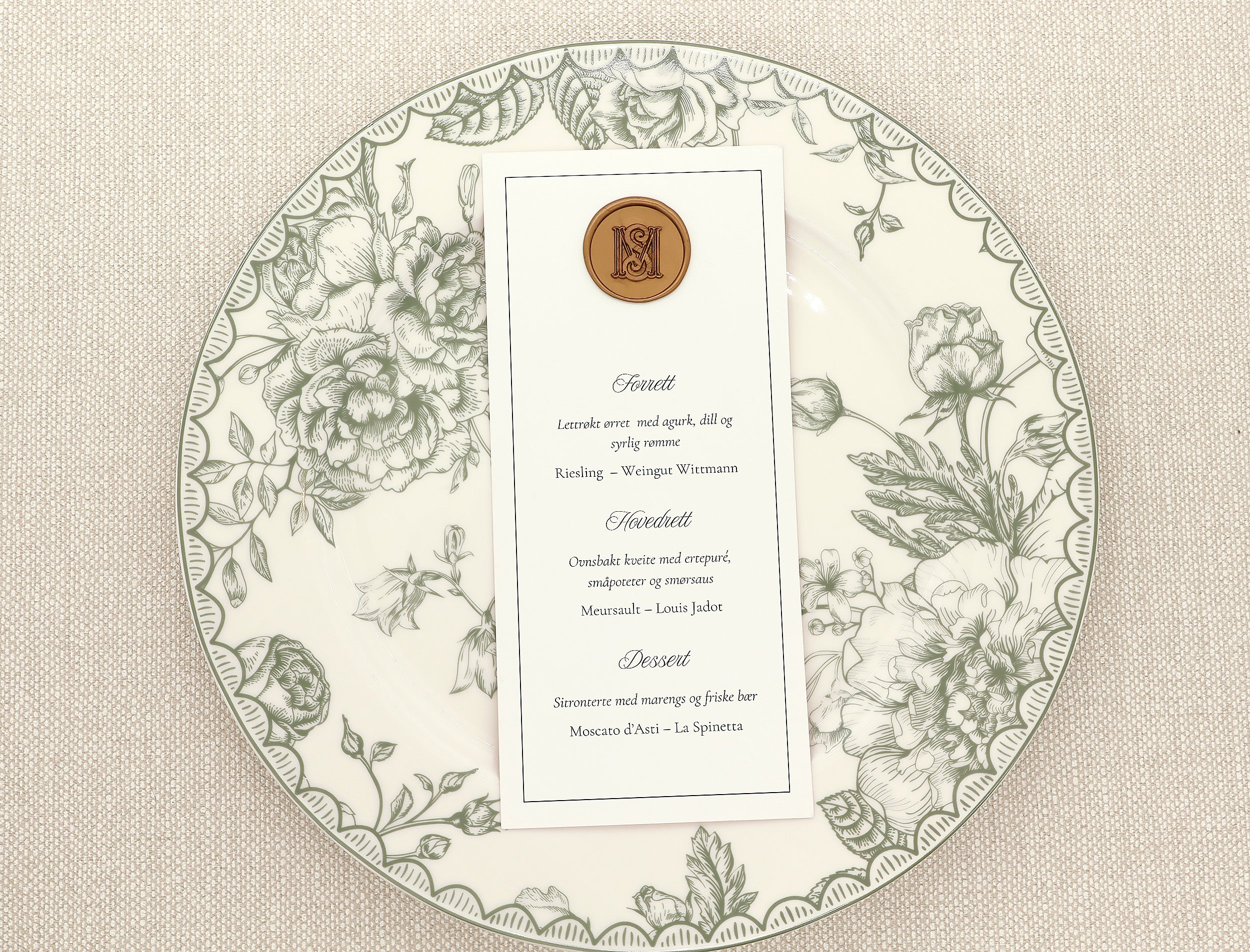 Personlig Vokssegl | Monogram