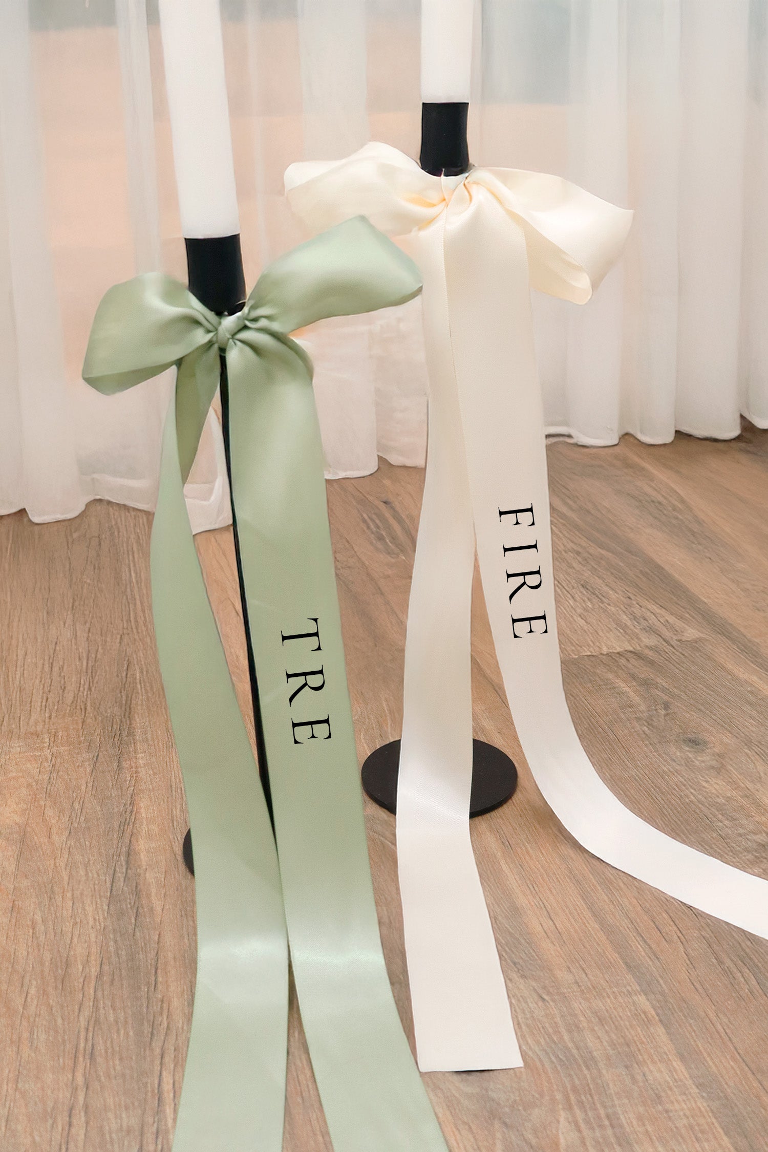 Personlig tilpasset satengbånd